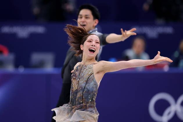 Riku Miura & Ryuichi Kihara (JPN), FEBRUARY 8, 2026 - Figure skating, Eiskunstlauf : Team Pairs Free Skating during the Milano Cortina 2026 Olympic Winter games, Winterspiele,Spiele, Summer games at Milano Ice Skating Arena in Milan, Italy. Noxthirdxpartyxsales  aflo_319044100