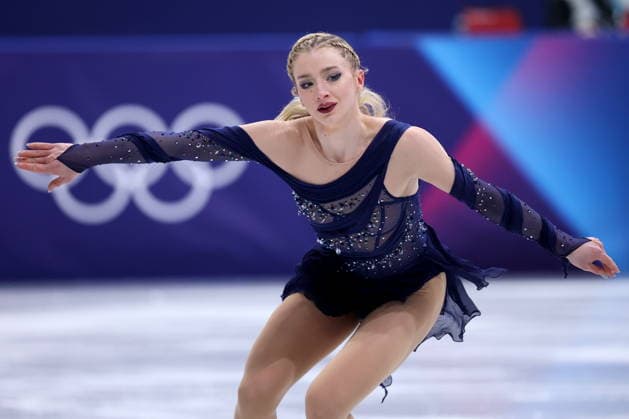 Amber Glenn (USA), FEBRUARY 8, 2026 - Figure skating, Eiskunstlauf : Team Women s Free Skating during the Milano Cortina 2026 Olympic Winter games, Winterspiele,Spiele, Summer games at Milano Ice Skating Arena in Milan, Italy. Noxthirdxpartyxsales  aflo_319044107