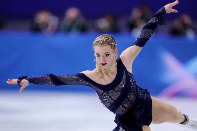 Amber Glenn (USA), FEBRUARY 8, 2026 - Figure skating, Eiskunstlauf : Team Women s Free Skating during the Milano Cortina 2026 Olympic Winter games, Winterspiele,Spiele, Summer games at Milano Ice Skating Arena in Milan, Italy. Noxthirdxpartyxsales  aflo_319044113