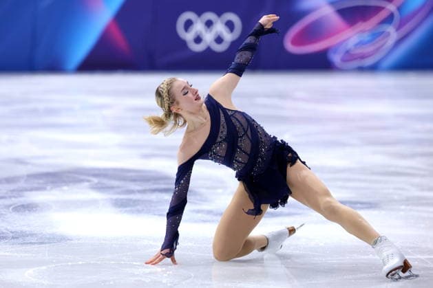 Amber Glenn (USA), FEBRUARY 8, 2026 - Figure skating, Eiskunstlauf : Team Women s Free Skating during the Milano Cortina 2026 Olympic Winter games, Winterspiele,Spiele, Summer games at Milano Ice Skating Arena in Milan, Italy. Noxthirdxpartyxsales  aflo_319044120