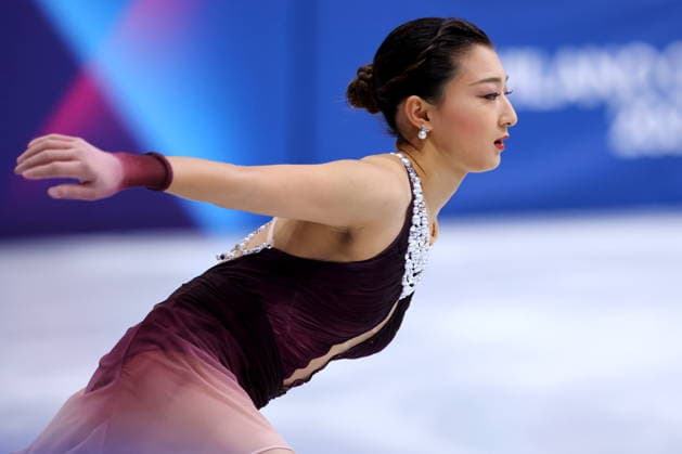Kaori Sakamoto (JPN), FEBRUARY 8, 2026 - Figure skating, Eiskunstlauf : Team Women s Free Skating during the Milano Cortina 2026 Olympic Winter games, Winterspiele,Spiele, Summer games at Milano Ice Skating Arena in Milan, Italy. Noxthirdxpartyxsales  aflo_319044138