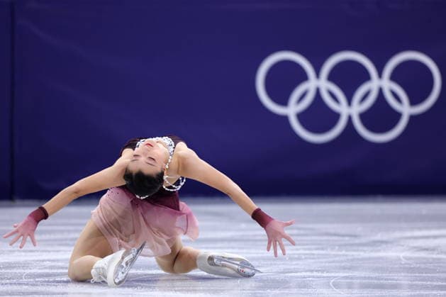 Kaori Sakamoto (JPN), FEBRUARY 8, 2026 - Figure skating, Eiskunstlauf : Team Women s Free Skating during the Milano Cortina 2026 Olympic Winter games, Winterspiele,Spiele, Summer games at Milano Ice Skating Arena in Milan, Italy. Noxthirdxpartyxsales  aflo_319044141