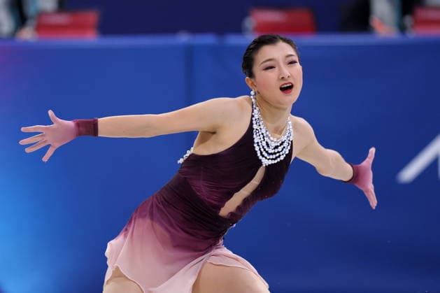 Kaori Sakamoto (JPN), FEBRUARY 8, 2026 - Figure skating, Eiskunstlauf : Team Women s Free Skating during the Milano Cortina 2026 Olympic Winter games, Winterspiele,Spiele, Summer games at Milano Ice Skating Arena in Milan, Italy. Noxthirdxpartyxsales  aflo_319044143