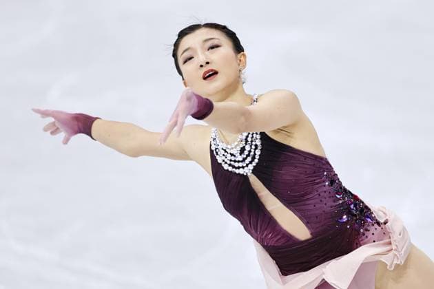 Milan Cortina Olympics: Figure skating, Eiskunstlauf Kaori Sakamoto of Japan performs in the women s free program during the figure skating team event at the Milan Cortina Olympics at Milano Ice Skating Arena in Milan on Feb. 8, 2026.  A14AA0005258674P
