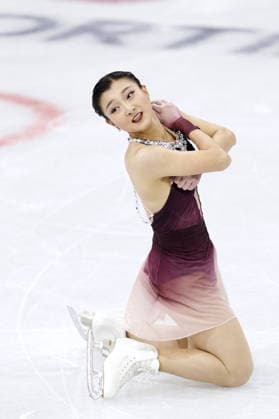 Milan Cortina Olympics: Figure skating, Eiskunstlauf Kaori Sakamoto of Japan performs in the women s free program during the figure skating team event at the Milan Cortina Olympics at Milano Ice Skating Arena in Milan on Feb. 8, 2026.  A14AA0005258675P