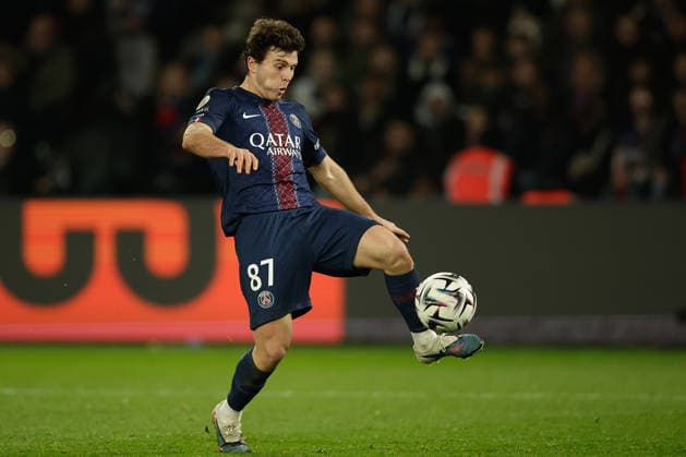 FBL-FRA-LIGUE1-Paris Saint Germain - Olympique Marseille Joao Neves (Paris Saint-Germain) in action, with the ball during the French L1 football match between El Classico Paris Saint Germain (PSG) and Olympique Marseille at Parc des Princes on February 08, 2026 in Paris France Copyright: HMBxMedia xAntonioxBorga