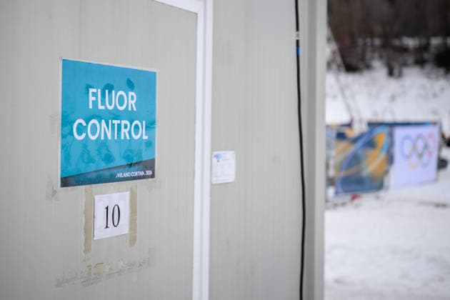 260209 Fluor control room at a cross-country skiing training session during day 3 of the 2026 Winter Olympics on February 9, 2026 in Val di Fiemme. Photo: Maxim Thore BILDBYRAN kod MT MT0966 skidor cross-country skiing langrenn Olympic Games, Olympische Spiele, Olympia, OS olympics winter olympics os ol olympiska spel vinter-os olympiske leker milano cortina 2026 milan cortina 2026 milano cortina 2026 olympic games milano cortina 2026 winter olympic games milano cortina-os milano cortina-ol vinter-ol 3 bbeng träning fluorvalla *** 260209 Fluor control room at a cross country skiing training session during day 3 of the 2026 Winter Olympics on February 9, 2026 in Val di Fiemme Photo Maxim Thore BILDBYRAN kod MT MT0966 skidor cross country skiing langrenn olympic games olympics winter olympics os ol olympiska spel vinter os olympiske leker milano cortina 2026 milan cortina 2026 milano cortina 2026 olympic games milano cortina 2026 winter olympic games milano cortina os milano cortina ol vinter ol 3 bbeng träning fluorvalla  Copyright: MAXIMxTHORE BB260209MT002