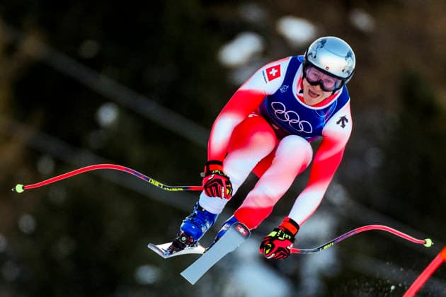 Winter Olympics in Milan Cortina 2026 Bormio, Italy 20260209. Marco Odermatt from Switzerland competes in the men s alpine downhill slalom team competition at the Milan Cortina 2026 Winter Olympics. Photo: Cornelius Poppe NTB Bormio Italy EDITORIAL USE ONLY. RESTRICTED USE FOR BETTING COMPANIES Ref:_SPOX39mE1IiAmU.jpg *** Winter Olympics in Milan Cortina 2026 Bormio, Italy 20260209 Marco Odermatt from Switzerland competes in the men s alpine downhill slalom team competition at the Milan Cortina 2026 Winter Olympics Photo Cornelius Poppe NTB Bormio Italy EDITORIAL USE ONLY RESTRICTED USE FOR BETTING COMPANIES  Copyright: xCorneliusxPoppex xNTBx