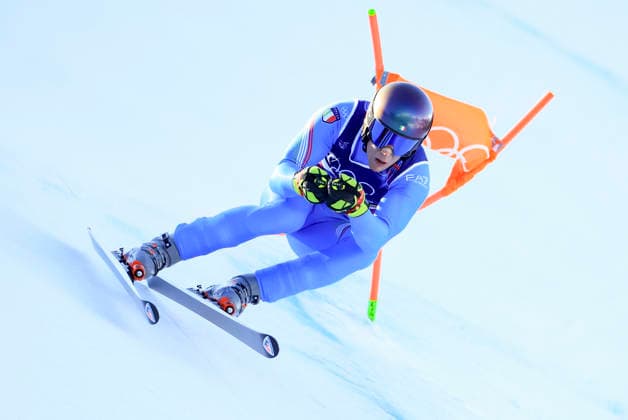 OLYMPICS - Winter Olympic Games, Olympische Spiele, Olympia, OS Milano Cortina 2026 BORMIO,ITALY,09.FEB.26 - OLYMPICS, ALPINE SKIING - Winter Olympic Games Milano Cortina 2026, team combined, downhill, men. Image shows Giovanni Franzoni (ITA).  GEPAxpictures xWolfgangxGrebien