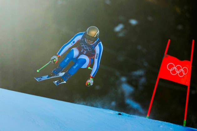 Winter Olympics in Milan Cortina 2026 Bormio, Italy 20260209. Nils Allegre from France competes in the men s alpine downhill slalom team competition during the Milan Cortina 2026 Winter Olympics. Photo: Cornelius Poppe NTB Bormio Italy EDITORIAL USE ONLY. RESTRICTED USE FOR BETTING COMPANIES Ref:_SPOjbO0gRgcSmE.jpg *** Winter Olympics in Milan Cortina 2026 Bormio, Italy 20260209 Nils Allegre from France competes in the men s alpine downhill slalom team competition during the Milan Cortina 2026 Winter Olympics Photo Cornelius Poppe NTB Bormio Italy EDITORIAL USE ONLY RESTRICTED USE FOR BETTING COMPANIES  Copyright: xCorneliusxPoppex xNTBx