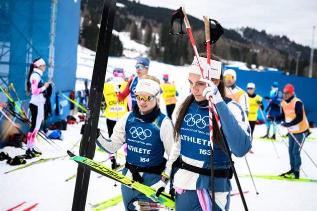 260209 Kristine Stavas Skistad of Norway after a cross-country skiing training session during day 3 of the 2026 Winter Olympics on February 9, 2026 in Val di Fiemme. Photo: Maxim Thore BILDBYRAN kod MT MT0966 skidor cross-country skiing langrenn Olympic Games, Olympische Spiele, Olympia, OS olympics winter olympics os ol olympiska spel vinter-os olympiske leker milano cortina 2026 milan cortina 2026 milano cortina 2026 olympic games milano cortina 2026 winter olympic games milano cortina-os milano cortina-ol vinter-ol 3 bbeng träning norge skada *** 260209 Kristine Stavas Skistad of Norway after a cross country skiing training session during day 3 of the 2026 Winter Olympics on February 9, 2026 in Val di Fiemme Photo Maxim Thore BILDBYRAN kod MT MT0966 skidor cross country skiing langrenn olympic games olympics winter olympics os ol olympiska spel vinter os olympiske leker milano cortina 2026 milan cortina 2026 milano cortina 2026 olympic games milano cortina 2026 winter olympic games milano cortina os milano cortina ol vinter ol 3 bbeng träning norge skada  Copyright: MAXIMxTHORE BB260209MT020