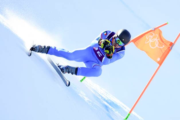 OLYMPICS - Winter Olympic Games, Olympische Spiele, Olympia, OS Milano Cortina 2026 BORMIO,ITALY,09.FEB.26 - OLYMPICS, ALPINE SKIING - Winter Olympic Games Milano Cortina 2026, team combined, downhill, men. Image shows Mattia Casse (ITA).  GEPAxpictures xWolfgangxGrebien