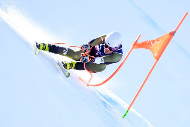 OLYMPICS - Winter Olympic Games, Olympische Spiele, Olympia, OS Milano Cortina 2026 BORMIO,ITALY,09.FEB.26 - OLYMPICS, ALPINE SKIING - Winter Olympic Games Milano Cortina 2026, team combined, downhill, men. Image shows Elian Lehto (FIN).  GEPAxpictures xWolfgangxGrebien
