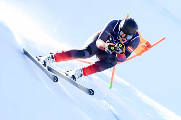OLYMPICS - Winter Olympic Games, Olympische Spiele, Olympia, OS Milano Cortina 2026 BORMIO,ITALY,09.FEB.26 - OLYMPICS, ALPINE SKIING - Winter Olympic Games Milano Cortina 2026, team combined, downhill, men. Image shows Raphael Haaser (AUT).  GEPAxpictures xWolfgangxGrebien