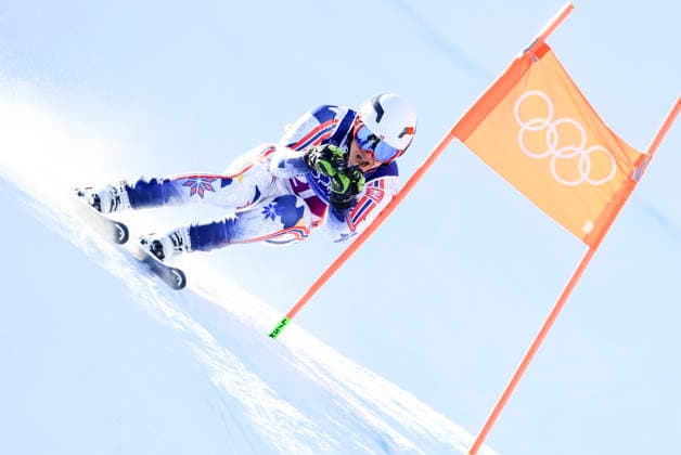 OLYMPICS - Winter Olympic Games, Olympische Spiele, Olympia, OS Milano Cortina 2026 BORMIO,ITALY,09.FEB.26 - OLYMPICS, ALPINE SKIING - Winter Olympic Games Milano Cortina 2026, team combined, downhill, men. Image shows Simen Sellaeg (NOR).  GEPAxpictures xWolfgangxGrebien