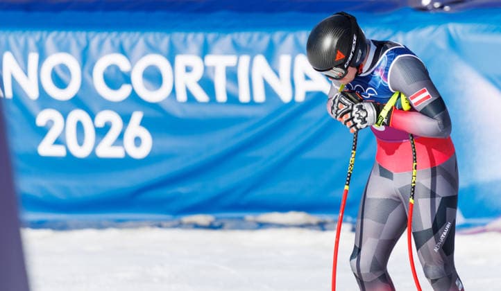 OLYMPICS - Winter Olympic Games, Olympische Spiele, Olympia, OS Milano Cortina 2026 BORMIO,ITALY,09.FEB.26 - OLYMPICS, ALPINE SKIING - Winter Olympic Games Milano Cortina 2026, team combined, downhill, men. Image shows Stefan Babinsky (AUT).  GEPAxpictures xHaraldxSteiner