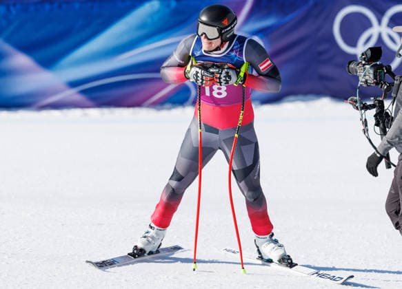 OLYMPICS - Winter Olympic Games, Olympische Spiele, Olympia, OS Milano Cortina 2026 BORMIO,ITALY,09.FEB.26 - OLYMPICS, ALPINE SKIING - Winter Olympic Games Milano Cortina 2026, team combined, downhill, men. Image shows Stefan Babinsky (AUT).  GEPAxpictures xHaraldxSteiner