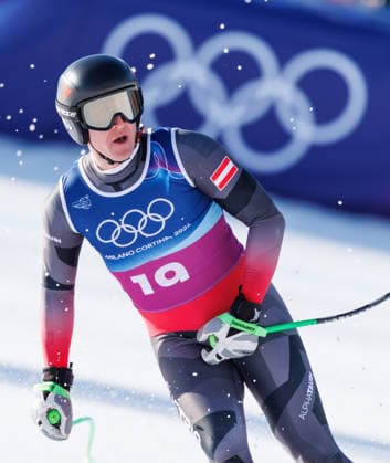 OLYMPICS - Winter Olympic Games, Olympische Spiele, Olympia, OS Milano Cortina 2026 BORMIO,ITALY,09.FEB.26 - OLYMPICS, ALPINE SKIING - Winter Olympic Games Milano Cortina 2026, team combined, downhill, men. Image shows Raphael Haaser (AUT).  GEPAxpictures xHaraldxSteiner