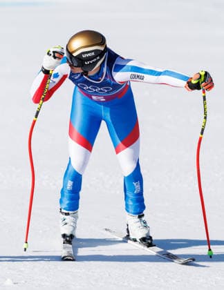 OLYMPICS - Winter Olympic Games, Olympische Spiele, Olympia, OS Milano Cortina 2026 BORMIO,ITALY,09.FEB.26 - OLYMPICS, ALPINE SKIING - Winter Olympic Games Milano Cortina 2026, team combined, downhill, men. Image shows Nils Alphand (FRA).  GEPAxpictures xHaraldxSteiner