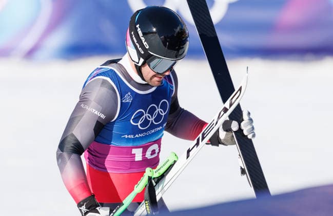 OLYMPICS - Winter Olympic Games, Olympische Spiele, Olympia, OS Milano Cortina 2026 BORMIO,ITALY,09.FEB.26 - OLYMPICS, ALPINE SKIING - Winter Olympic Games Milano Cortina 2026, team combined, downhill, men. Image shows Vincent Kriechmayr (AUT).  GEPAxpictures xHaraldxSteiner