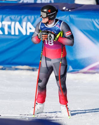 OLYMPICS - Winter Olympic Games, Olympische Spiele, Olympia, OS Milano Cortina 2026 BORMIO,ITALY,09.FEB.26 - OLYMPICS, ALPINE SKIING - Winter Olympic Games Milano Cortina 2026, team combined, downhill, men. Image shows Stefan Babinsky (AUT).  GEPAxpictures xHaraldxSteiner