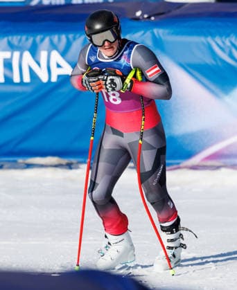 OLYMPICS - Winter Olympic Games, Olympische Spiele, Olympia, OS Milano Cortina 2026 BORMIO,ITALY,09.FEB.26 - OLYMPICS, ALPINE SKIING - Winter Olympic Games Milano Cortina 2026, team combined, downhill, men. Image shows Stefan Babinsky (AUT).  GEPAxpictures xHaraldxSteiner