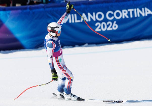 OLYMPICS - Winter Olympic Games, Olympische Spiele, Olympia, OS Milano Cortina 2026 BORMIO,ITALY,09.FEB.26 - OLYMPICS, ALPINE SKIING - Winter Olympic Games Milano Cortina 2026, team combined, downhill, men. Image shows Simen Sellaeg (NOR).  GEPAxpictures xHaraldxSteiner