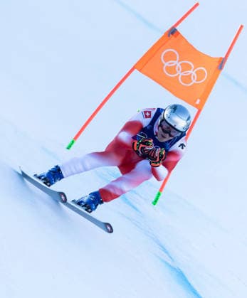 OLYMPICS - Winter Olympic Games, Olympische Spiele, Olympia, OS Milano Cortina 2026 BORMIO,ITALY,09.FEB.26 - OLYMPICS, ALPINE SKIING - Winter Olympic Games Milano Cortina 2026, team combined, downhill, men. Image shows Marco Odermatt (SUI).  GEPAxpictures xWolfgangxGrebien
