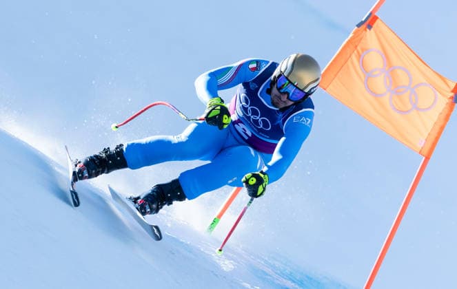 OLYMPICS - Winter Olympic Games, Olympische Spiele, Olympia, OS Milano Cortina 2026 BORMIO,ITALY,09.FEB.26 - OLYMPICS, ALPINE SKIING - Winter Olympic Games Milano Cortina 2026, team combined, downhill, men. Image shows Dominik Paris (ITA).  GEPAxpictures xWolfgangxGrebien