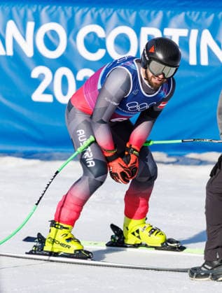 OLYMPICS - Winter Olympic Games, Olympische Spiele, Olympia, OS Milano Cortina 2026 BORMIO,ITALY,09.FEB.26 - OLYMPICS, ALPINE SKIING - Winter Olympic Games Milano Cortina 2026, team combined, downhill, men. Image shows Daniel Hemetsberger (AUT).  GEPAxpictures xHaraldxSteiner