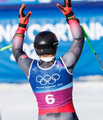 OLYMPICS - Winter Olympic Games, Olympische Spiele, Olympia, OS Milano Cortina 2026 BORMIO,ITALY,09.FEB.26 - OLYMPICS, ALPINE SKIING - Winter Olympic Games Milano Cortina 2026, team combined, downhill, men. Image shows Daniel Hemetsberger (AUT).  GEPAxpictures xHaraldxSteiner