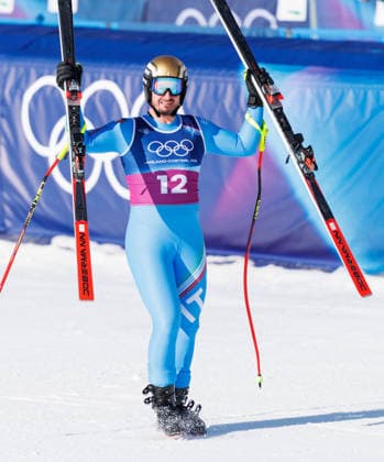 OLYMPICS - Winter Olympic Games, Olympische Spiele, Olympia, OS Milano Cortina 2026 BORMIO,ITALY,09.FEB.26 - OLYMPICS, ALPINE SKIING - Winter Olympic Games Milano Cortina 2026, team combined, downhill, men. Image shows Dominik Paris (ITA).  GEPAxpictures xHaraldxSteiner