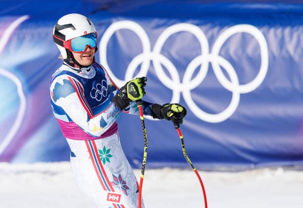 OLYMPICS - Winter Olympic Games, Olympische Spiele, Olympia, OS Milano Cortina 2026 BORMIO,ITALY,09.FEB.26 - OLYMPICS, ALPINE SKIING - Winter Olympic Games Milano Cortina 2026, team combined, downhill, men. Image shows Simen Sellaeg (NOR).  GEPAxpictures xHaraldxSteiner