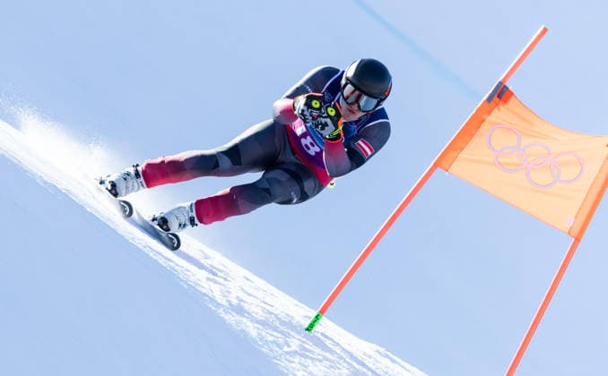 OLYMPICS - Winter Olympic Games, Olympische Spiele, Olympia, OS Milano Cortina 2026 BORMIO,ITALY,09.FEB.26 - OLYMPICS, ALPINE SKIING - Winter Olympic Games Milano Cortina 2026, team combined, downhill, men. Image shows Stefan Babinsky (AUT).  GEPAxpictures xWolfgangxGrebien
