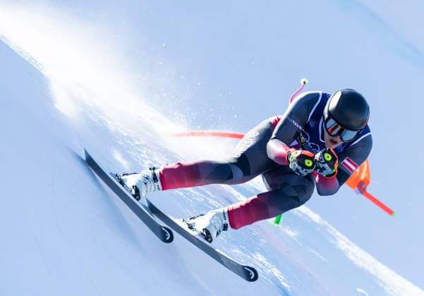 OLYMPICS - Winter Olympic Games, Olympische Spiele, Olympia, OS Milano Cortina 2026 BORMIO,ITALY,09.FEB.26 - OLYMPICS, ALPINE SKIING - Winter Olympic Games Milano Cortina 2026, team combined, downhill, men. Image shows Stefan Babinsky (AUT).  GEPAxpictures xWolfgangxGrebien
