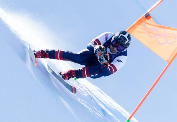OLYMPICS - Winter Olympic Games, Olympische Spiele, Olympia, OS Milano Cortina 2026 BORMIO,ITALY,09.FEB.26 - OLYMPICS, ALPINE SKIING - Winter Olympic Games Milano Cortina 2026, team combined, downhill, men. Image shows Kyle Negomir (USA).  GEPAxpictures xWolfgangxGrebien