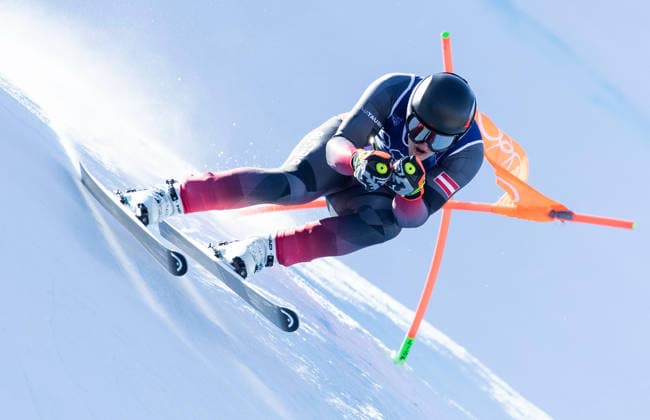 OLYMPICS - Winter Olympic Games, Olympische Spiele, Olympia, OS Milano Cortina 2026 BORMIO,ITALY,09.FEB.26 - OLYMPICS, ALPINE SKIING - Winter Olympic Games Milano Cortina 2026, team combined, downhill, men. Image shows Stefan Babinsky (AUT).  GEPAxpictures xWolfgangxGrebien