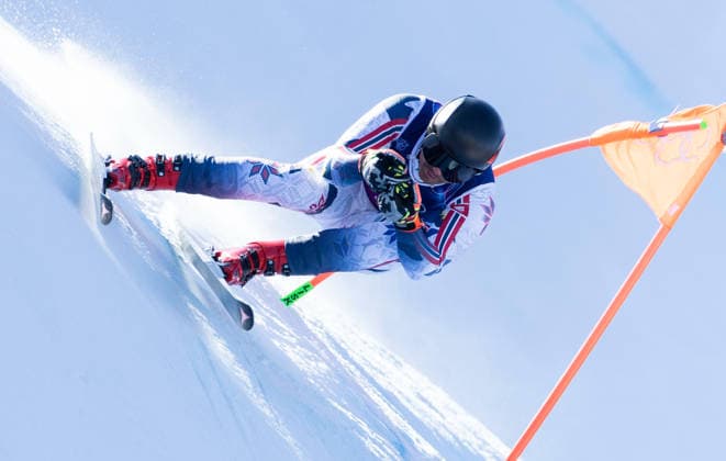 OLYMPICS - Winter Olympic Games, Olympische Spiele, Olympia, OS Milano Cortina 2026 BORMIO,ITALY,09.FEB.26 - OLYMPICS, ALPINE SKIING - Winter Olympic Games Milano Cortina 2026, team combined, downhill, men. Image shows Adrian Smiseth Sejersted (NOR).  GEPAxpictures xWolfgangxGrebien