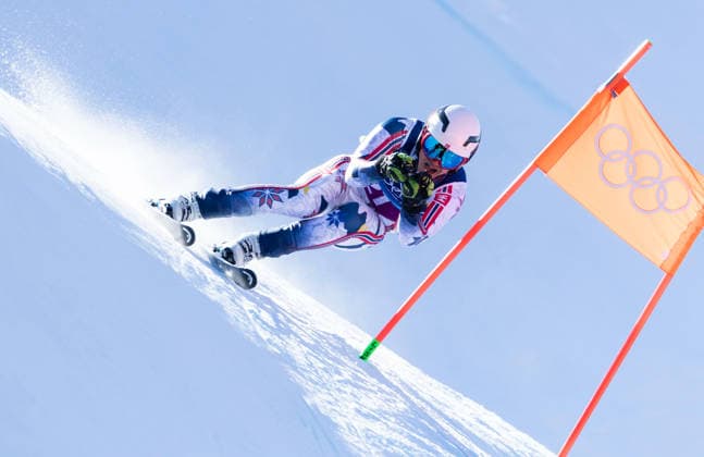 OLYMPICS - Winter Olympic Games, Olympische Spiele, Olympia, OS Milano Cortina 2026 BORMIO,ITALY,09.FEB.26 - OLYMPICS, ALPINE SKIING - Winter Olympic Games Milano Cortina 2026, team combined, downhill, men. Image shows Simen Sellaeg (NOR).  GEPAxpictures xWolfgangxGrebien