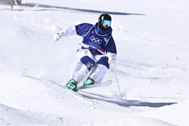 LIVIGNO, ITALIEN 20260209 Sveriges Rasmus Stegfeldt under träning i puckelpistbacken i Livigno. *** Bilden ingar i SPORTPAKET. För övriga BETALBILD ** BORMIO ITALIEN x10080x *** LIVIGNO, ITALY 20260209 Swedens Rasmus Stegfeldt during training on the puckelpiste slope in Livigno The picture is in the SPORTPAKET For others PAYPICTURE BORMIO ITALY x10080x  Copyright: xFredrikxSandberg TTx OS 2026 PUCKELPIST TRÄNING