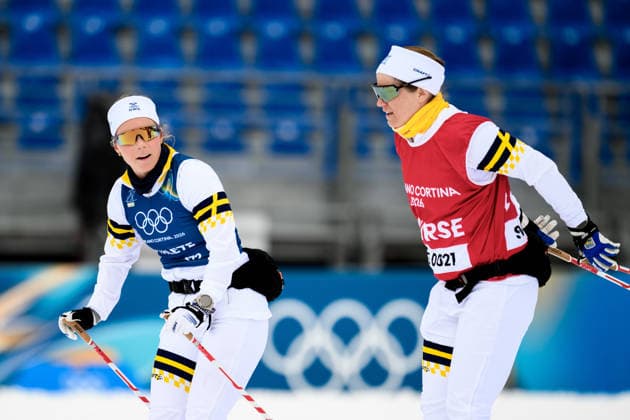 260209 Johanna Hagström and coach Ida Ingemarsdotter of Sweden at a cross-country skiing training session during day 3 of the 2026 Winter Olympics on February 9, 2026 in Val di Fiemme. Photo: Maxim Thore BILDBYRAN kod MT MT0966 skidor cross-country skiing langrenn Olympic Games, Olympische Spiele, Olympia, OS olympics winter olympics os ol olympiska spel vinter-os olympiske leker milano cortina 2026 milan cortina 2026 milano cortina 2026 olympic games milano cortina 2026 winter olympic games milano cortina-os milano cortina-ol vinter-ol 3 bbeng träning sverige *** 260209 Johanna Hagström and coach Ida Ingemarsdotter of Sweden at a cross country skiing training session during day 3 of the 2026 Winter Olympics on February 9, 2026 in Val di Fiemme Photo Maxim Thore BILDBYRAN kod MT MT0966 skidor cross country skiing langrenn olympic games olympics winter olympics os ol olympiska spel vinter os olympiske leker milano cortina 2026 milan cortina 2026 milano cortina 2026 olympic games milano cortina 2026 winter olympic games milano cortina os milano cortina ol vinter ol 3 bbeng träning sverige  Copyright: MAXIMxTHORE BB260209MT039