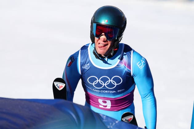 FRANZONI Giovanni (ITA), FEBRUARY 9, 2026 - Alpine Skiing : Men s Team Combined Downhill during the Milano Cortina 2026 Olympic Winter games, Winterspiele,Spiele, Summer games at Stelvio Ski Centre in Bormio, Italy.  aflo_319072114