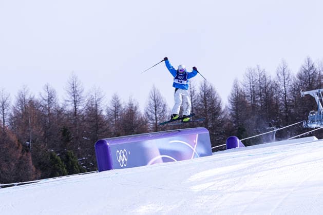 09 02 2026, Livigno, Snow Park, Winter Olympics: Women s Freeski Slopestyle Final, 19 Maria Gasslitter (Italy) Livigno Snow Park Lombardy Italy *** 09 02 2026, Livigno, Snow Park, Winter Olympics Women s Freeski Slopestyle Final, 19 Maria Gasslitter Italy Livigno Snow Park Lombardy Italy Copyright: xJustPictures.ch JarixPestelaccix jp-en-JaPe-DSC05084-20260209