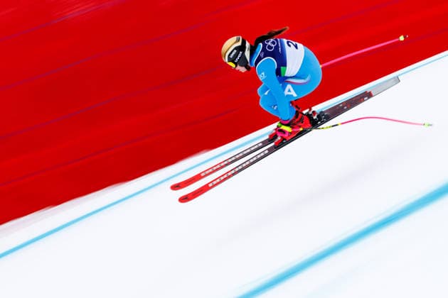 OLYMPICS - Winter Olympic Games, Olympische Spiele, Olympia, OS Milano Cortina 2026 CORTINA D AMPEZZO,ITALY,09.FEB.26 - OLYMPICS, ALPINE SKIING - Winter Olympic Games Milano Cortina 2026, downhill training, women. Image shows Nadia Delago (ITA).  GEPAxpictures xMaticxKlansek