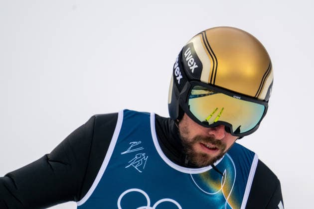 OLYMPICS - Winter Olympic Games, Olympische Spiele, Olympia, OS Milano Cortina 2026 VAL DI FIEMME,ITALY,09.FEB.26 - OLYMPICS, NORDIC SKIING, NORDIC COMBINED, Ski jumping, Skispringen, Ski, nordisch Winter Olympic Games Milano Cortina 2026, normal hill, training, men. Image shows Johannes Rydzek (GER).  GEPAxpictures xOliverxLerch