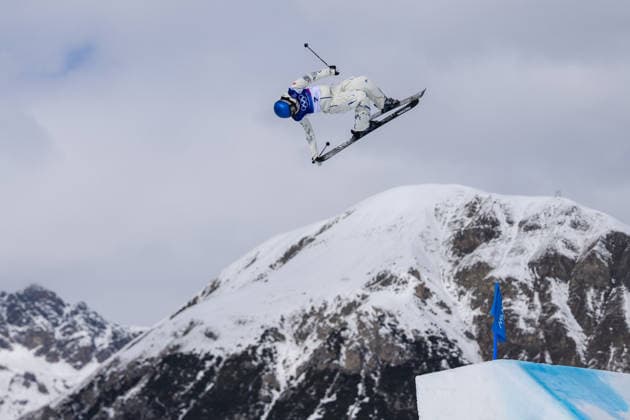 260209 Eileen Gu of China competes in women™s freestyle skiing slopestyle final during day 3 of the 2026 Winter Olympics on February 9, 2026 in Livigno. Photo: Vegard Grott BILDBYRAN kod VG VG0866 bbeng Olympic Games, Olympische Spiele, Olympia, OS olympics winter olympics os ol olympiska spel vinter-os olympiske leker milano cortina 2026 milan cortina 2026 milano cortina 2026 olympic games milano cortina 2026 winter olympic games milano cortina-os milano cortina-ol vinter-ol finale freeskiing slopestyle freeski freestyle friski dam kina  Copyright: VEGARDxGRoTT BB260209VG004