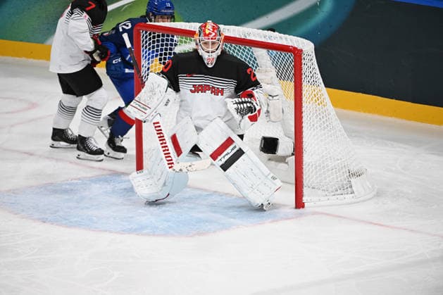 MASUHARA Miyuu (JAP) during Ice hockey, Eishockey Olympic Winter games, Winterspiele,Spiele, Summer games Milano-Cortina 2026 in Milano, Italy, February 09 2026  Copyright: xFilippoxTomasi IPAxSportx xipa-agency.netx xx IPA_71176332 IPA_Agency_IPA71176332