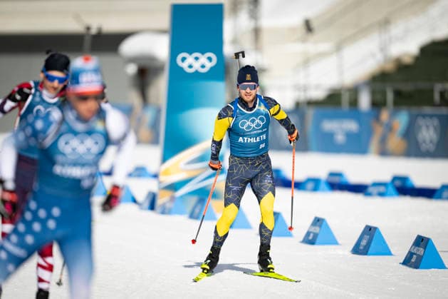 ANTERSELVA, ITALY 20260209 Biathlete Malte Stefansson during today s training for the distance race during the Winter Olympics in Milan Cortina. ANTERSELVA ITALY x10050x *** ANTERSELVA, ITALY 20260209 Biathlete Malte Stefansson during today s training for the distance race during the Winter Olympics in Milan Cortina ANTERSELVA ITALY x10050x  Copyright: xPontusxLundahl TTx 2026 OLYMPICS BIETAR SHOOT TRAINING