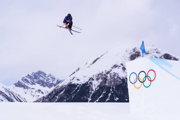 09 02 2026, Livigno, Snow Park, Winter Olympics: Women s Freeski Slopestyle Final, 17 Giulia Tanno (Switzerland) Livigno Snow Park Lombardy Italy *** 09 02 2026, Livigno, Snow Park, Winter Olympics Women s Freeski Slopestyle Final, 17 Giulia Tanno Switzerland Livigno Snow Park Lombardy Italy Copyright: xJustPictures.ch JarixPestelaccix jp-en-JaPe-DSC05168-20260209