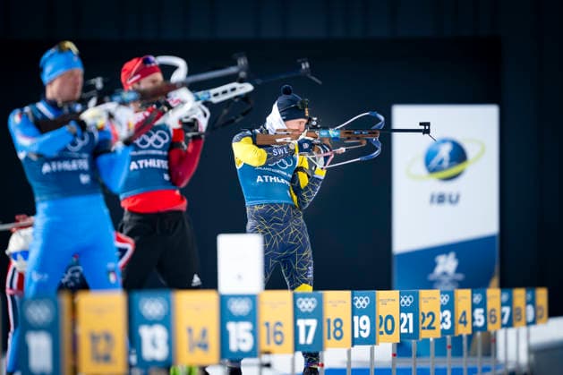 ANTERSELVA, ITALY 20260209 Biathlete Sebastian Samuelsson during today s training for the distance race during the Winter Olympics in Milan Cortina. ANTERSELVA ITALY x10050x *** ANTERSELVA, ITALY 20260209 Biathlete Sebastian Samuelsson during today s training for the distance race during the Winter Olympics in Milan Cortina ANTERSELVA ITALY x10050x  Copyright: xPontusxLundahl TTx 2026 OLYMPICS BIETAR SHOOT TRAINING